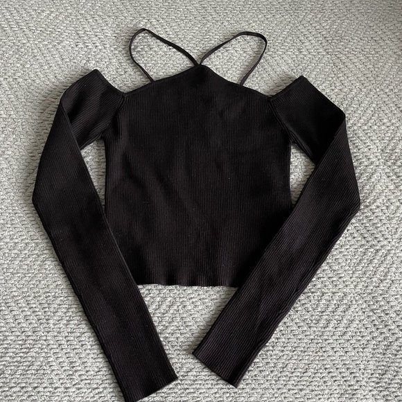 Zara Black Top - Picture 1 of 1